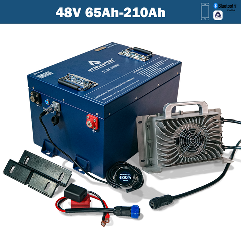 Allied 48V Commercial Grade Big Bank Lithium Golf Cart Battery Kit