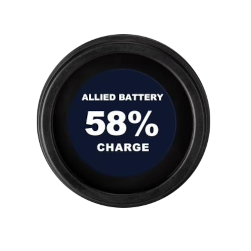 Digital State of Charger Meter - Blue